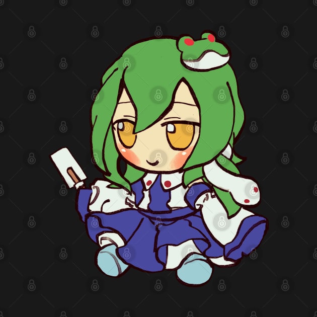 Mudwizard draws sanae kochiya fumo plush / touhou memes by mudwizard