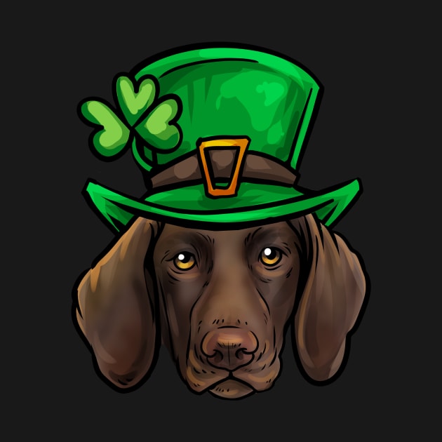 St Patricks Day German Shorthaired Pointer by whyitsme