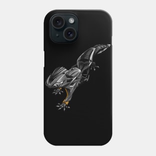 Triumph Daytona Gecko Black Phone Case