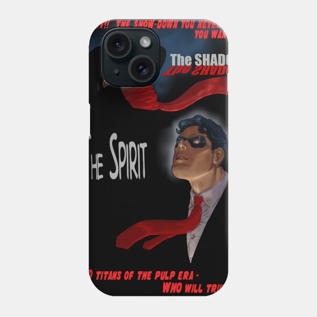 The Shadow and The Spirit Phone Case by thecountingtree