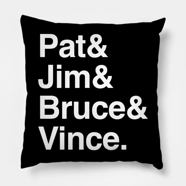 WWF Raw Creative Team Pillow by C E Richards