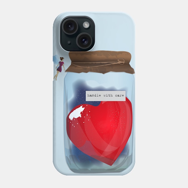 Handle with care Phone Case by TinkM