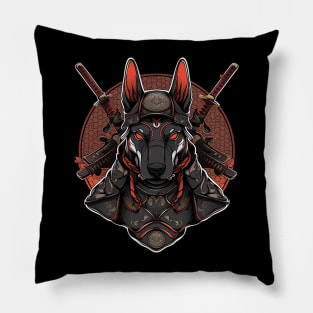 samurai dog Pillow