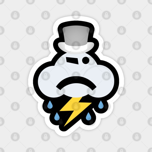 Thundery Emotion Magnet by IBMClothing