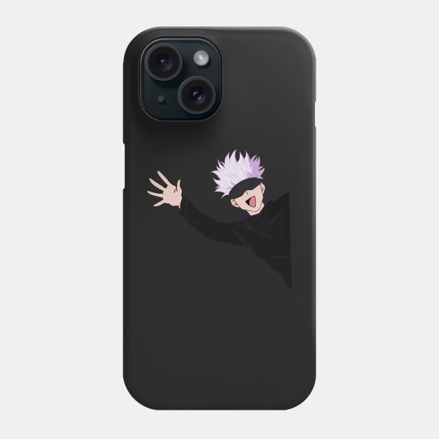 Waving White Haired Sorcerer Phone Case by madierobanske