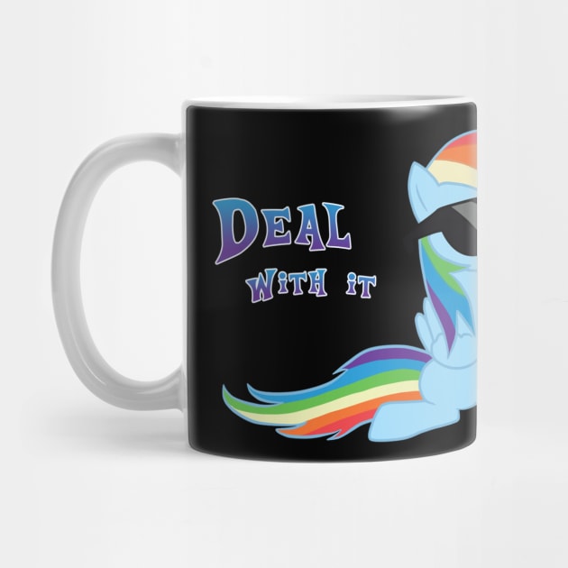 My Little Pony - Rainbow Dash - Deal With It - Season5 - Mug