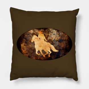 The Lone Rider Pillow