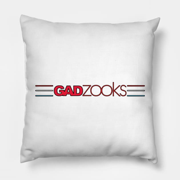 Gadzooks logo Pillow by geekers25