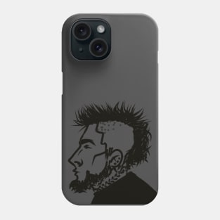 punk young guy.sketch portrait Phone Case