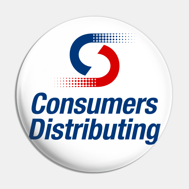 Consumers Distributing Logo Pin by Studio Marimo