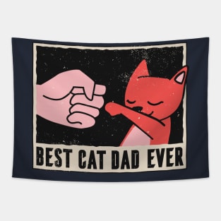 Best cat dad ever Tapestry