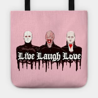 Live Laugh Suffer Tote