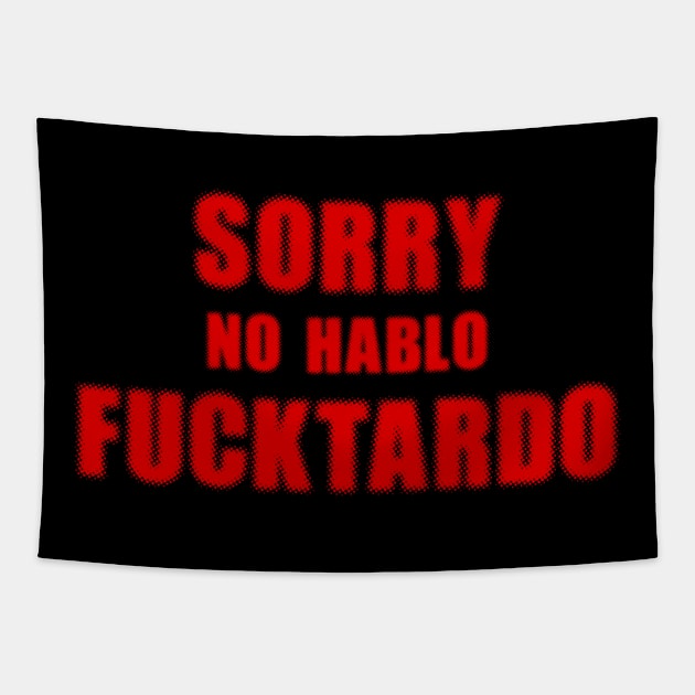 Fucktardo Tapestry by Riel