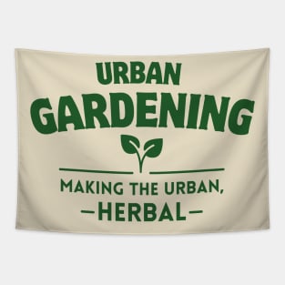 Urban Gardening Tapestry