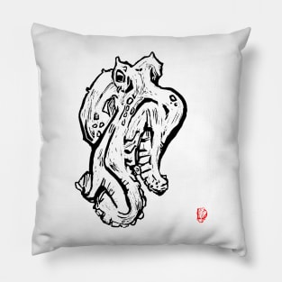 Printmaking Octopus Pillow