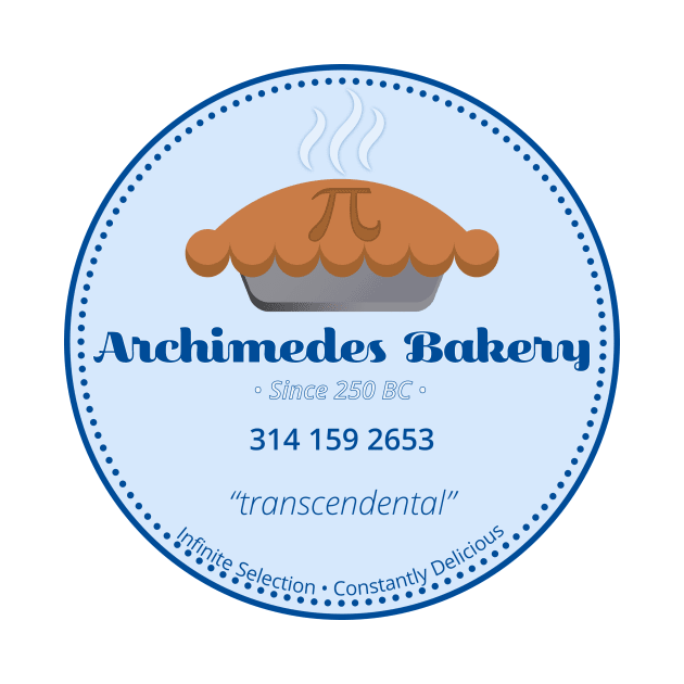 Pi Day - Archimedes Bakery - Math Puns by Lyrical Parser
