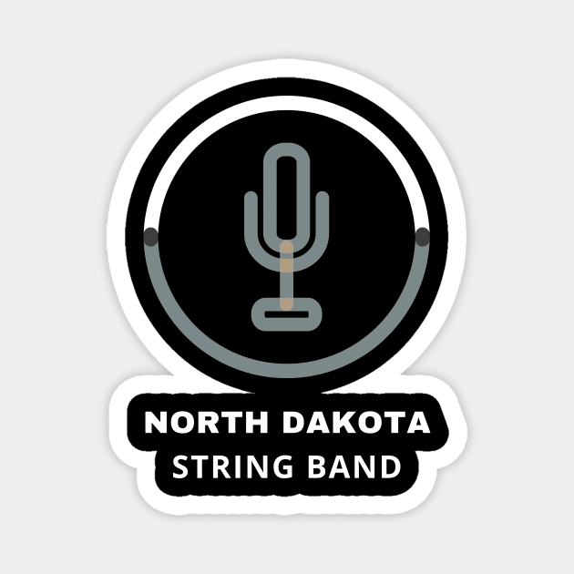 NORTH DAKOTA STRING BAND Magnet by IPUL AMBYARTT