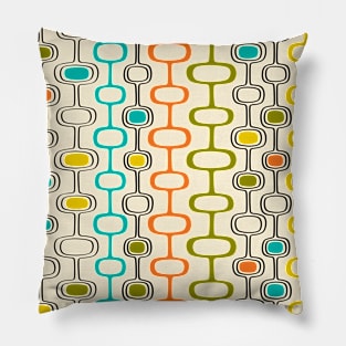 Mid Century Modern Pattern Pillow