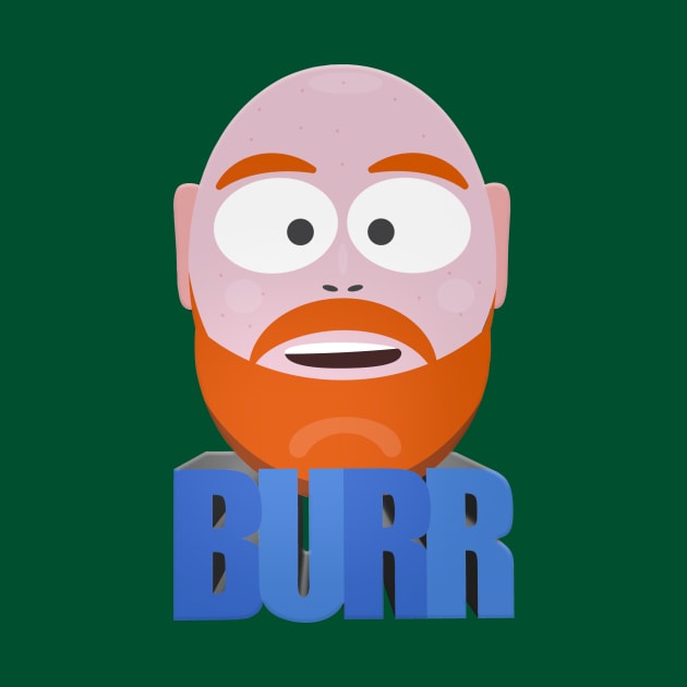 If Comedian Bill Burr Was a South Park Character by Ina