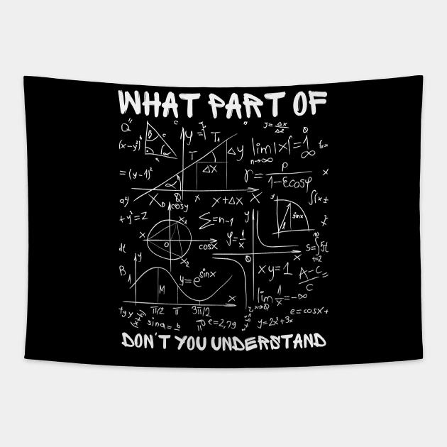 What Part Of Don't You Understand Tapestry by Myartstor 