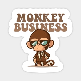 Monkey Business Magnet