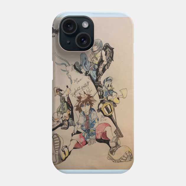 Kingdom Hearts Phone Case by ChibiLevi