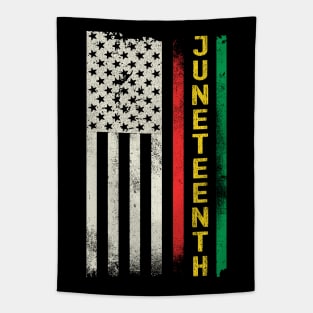 Juneteenth Freedom Day Flag Tapestry