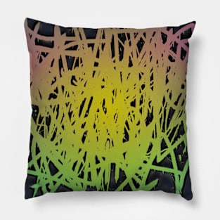 Negative Øhio Unreadable Brutal Logo - RAWR x3 Pillow