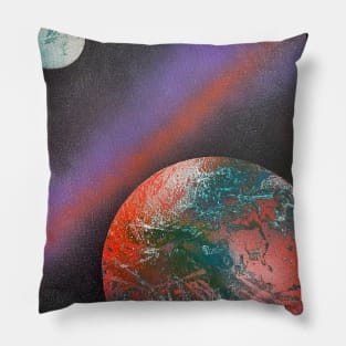 Starship exhaust Pillow