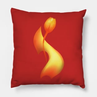 Fire Flower Pillow