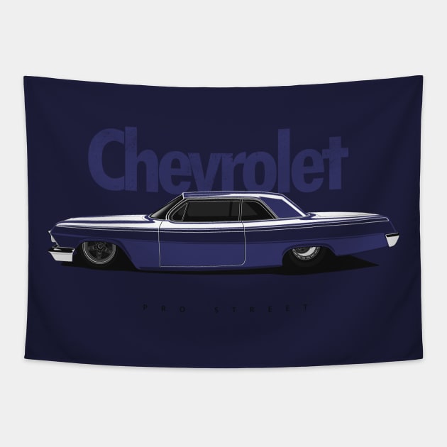 '62 Pro-Street Impala SS in Nassau Blue Poly. Tapestry by LordGT