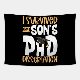 I survived my son's PhD dissertation Tapestry