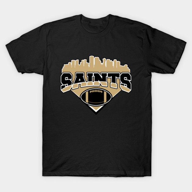 New Orleans Saints Football Teams Skyline Football Shirt New