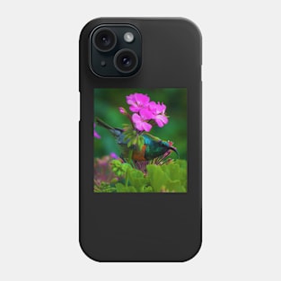 Geranium Sunbird Phone Case