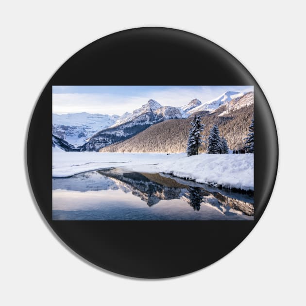 Winter Sunshine Reflected Pin by krepsher