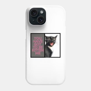 You have got to be kitten me cat Phone Case