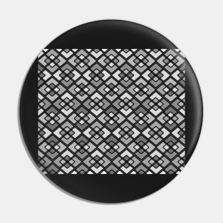 Abstract geometric pattern - gray. Pin