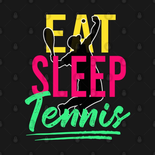 Eat Sleep Tennis by hamada_pop