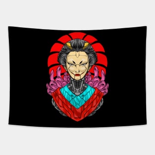 mecha Geisha Tapestry
