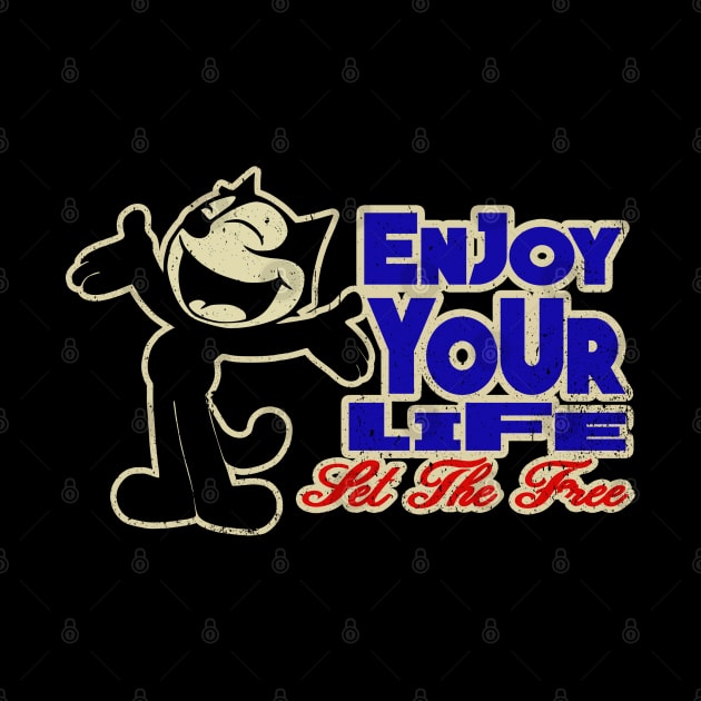 Felix The Cat - Enjoy Your Life by tioooo