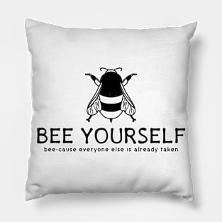 Bee Yourself Pillow