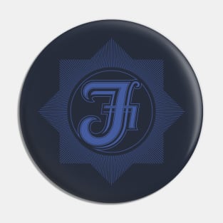 Blue Freedonia Crest Pin