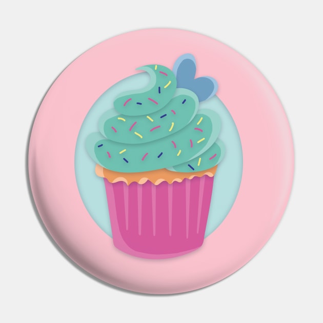 Cupcake lover Pin by PayanaDesign