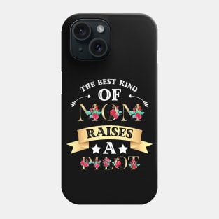 The Best Kind Of Mom Raises A Pilot, Cute Floral Cockpit Phone Case