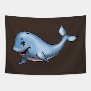 Whale t-shirt Tapestry