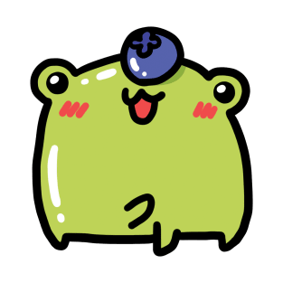 Frog with blueberry hat T-Shirt