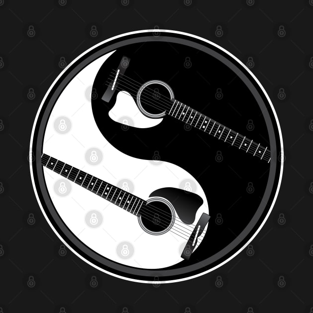 Ying Yang Guitars by TheFlying6