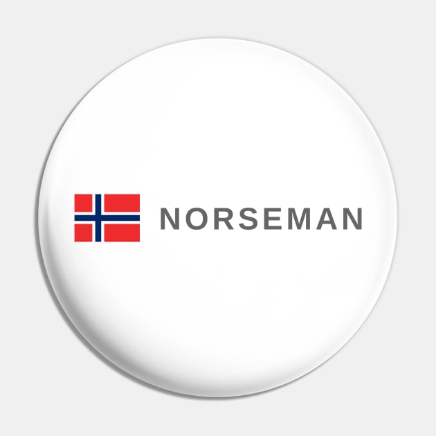 Norseman Pin by tshirtsnorway