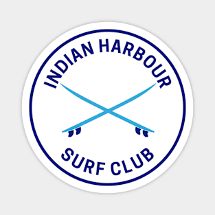 Vintage Indian Harbour Beach Surf Club Magnet