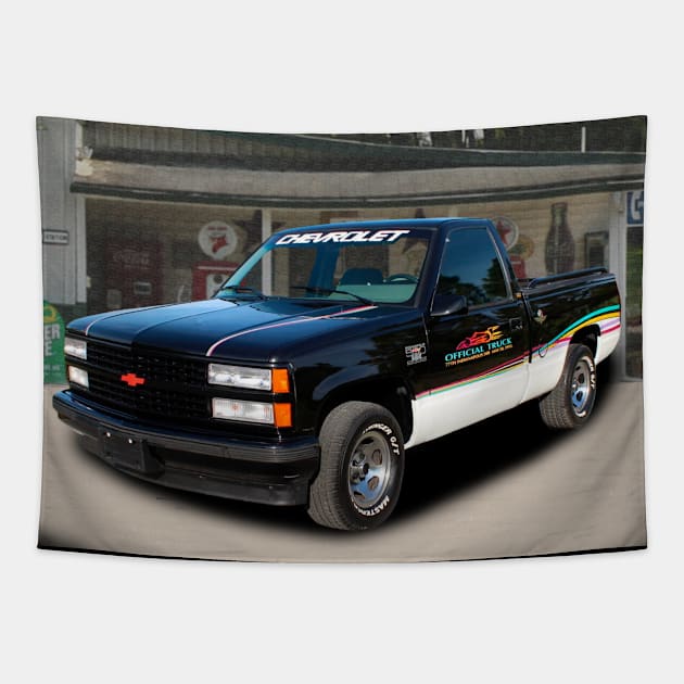 1993 1500 Pace Truck in our filling station series Tapestry by Permages LLC